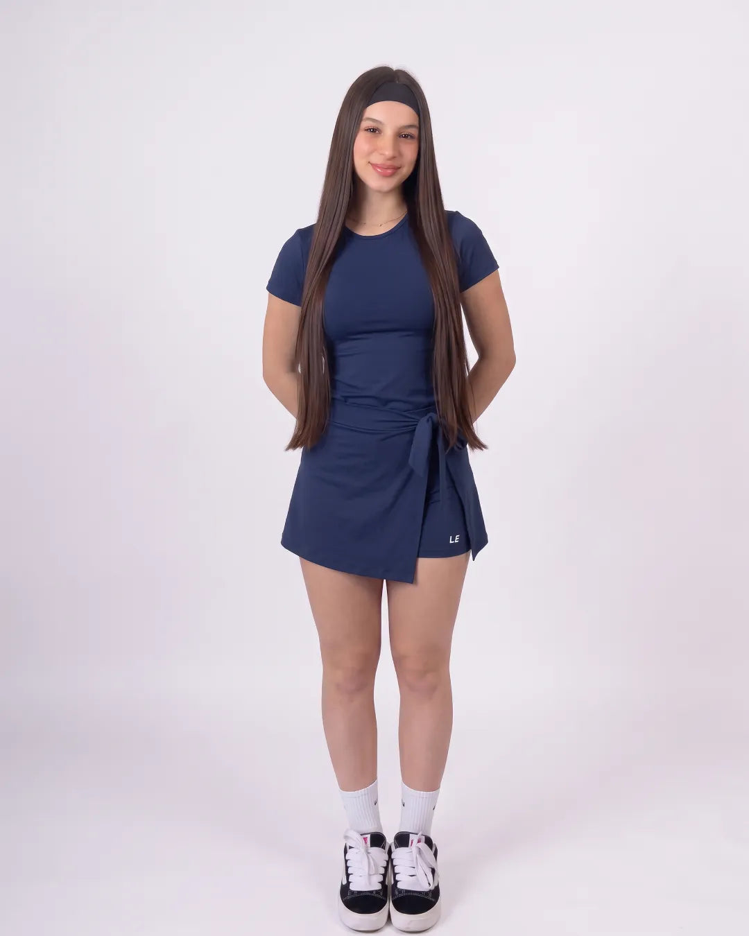 ENTERIZO VESTIDO ESSENTIALS CON MANGAS | LUSIAN REF.1169