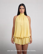 VESTIDO MADISON CUELLO HALTER LUSIAN | REF. 1172