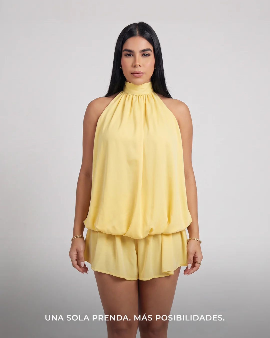 VESTIDO MADISON CUELLO HALTER LUSIAN | REF. 1172